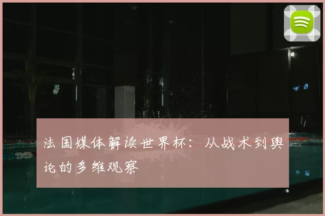 法国媒体解读世界杯:从战术到舆论的多维观察