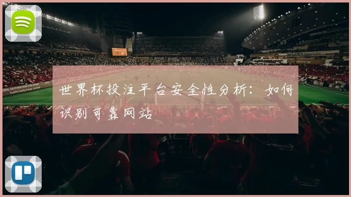 世界杯投注平台安全性分析:如何识别可靠网站