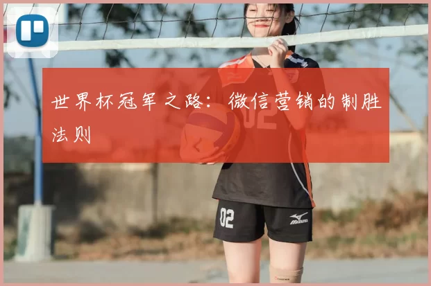 世界杯冠军之路:微信营销的制胜法则