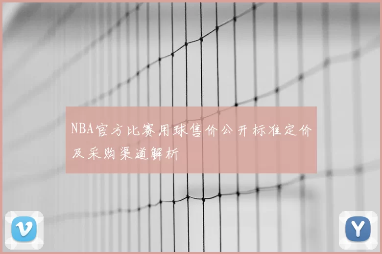 NBA官方比赛用球售价公开标准定价及采购渠道解析